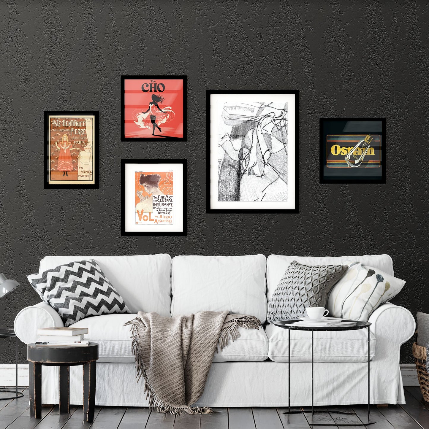 Whispers of Chaos: A Dance of Line and Shadow Collection