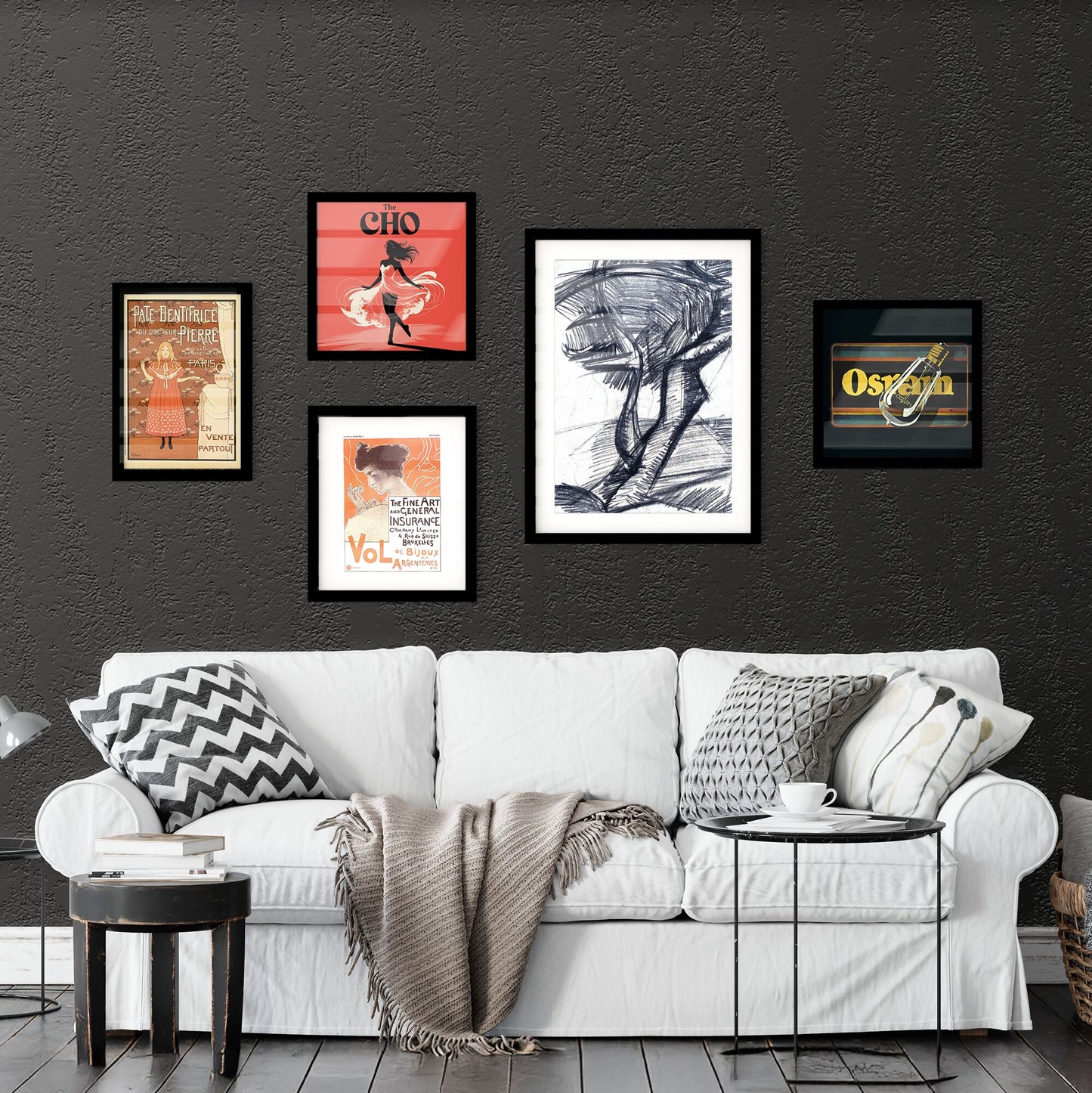 Whispers of Form: A Study in Dynamic Contours and Shadows Collection