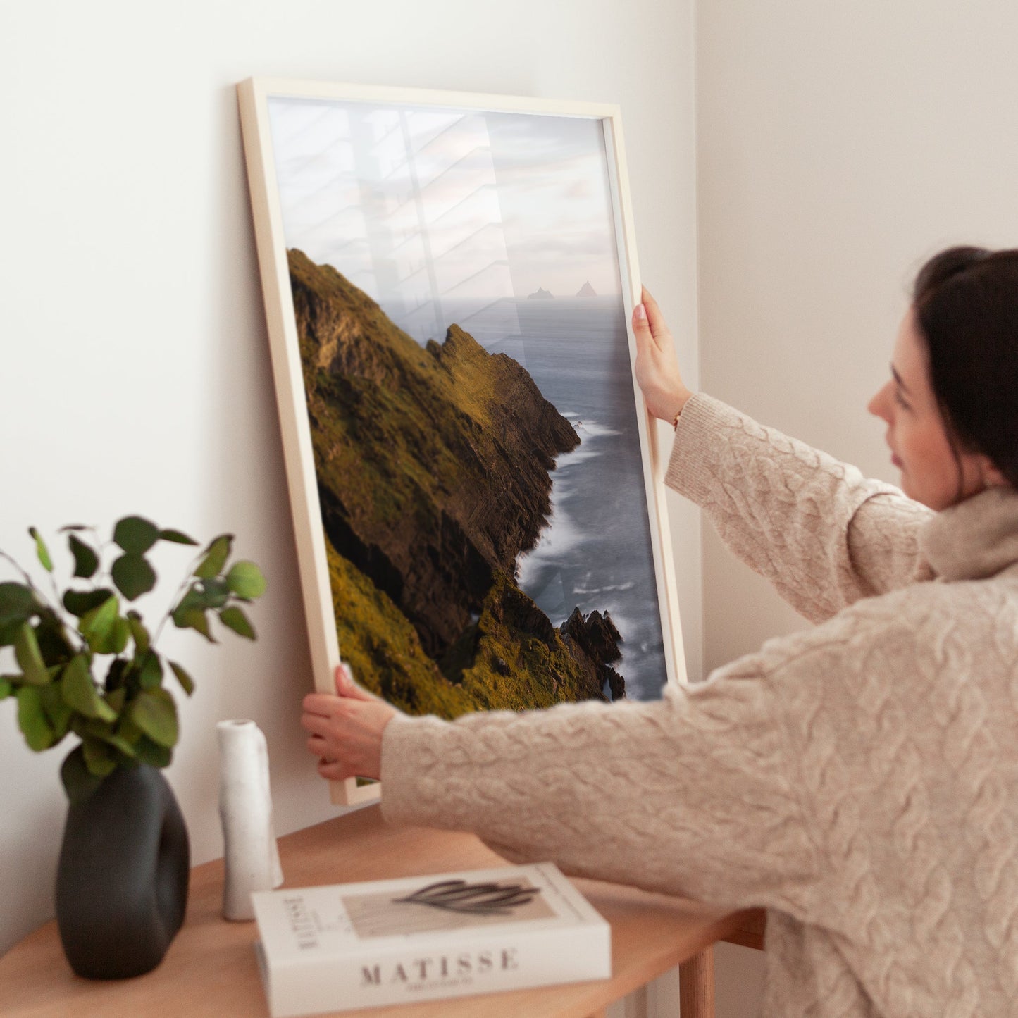Kerry Cliffs Wall Art – Wild Atlantic Way Ireland Coastal Print