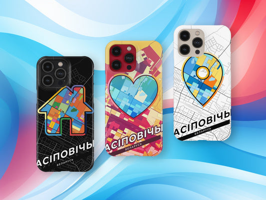 Асіповічы Беларусь slim phone case with colorful icon. Birthday, wedding or housewarming gift. Couple match cases.