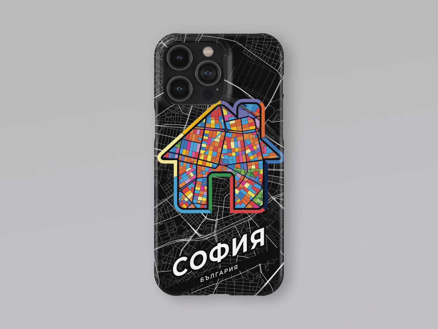 София България slim phone case with colorful icon. Birthday, wedding or housewarming gift. Couple match cases. 3