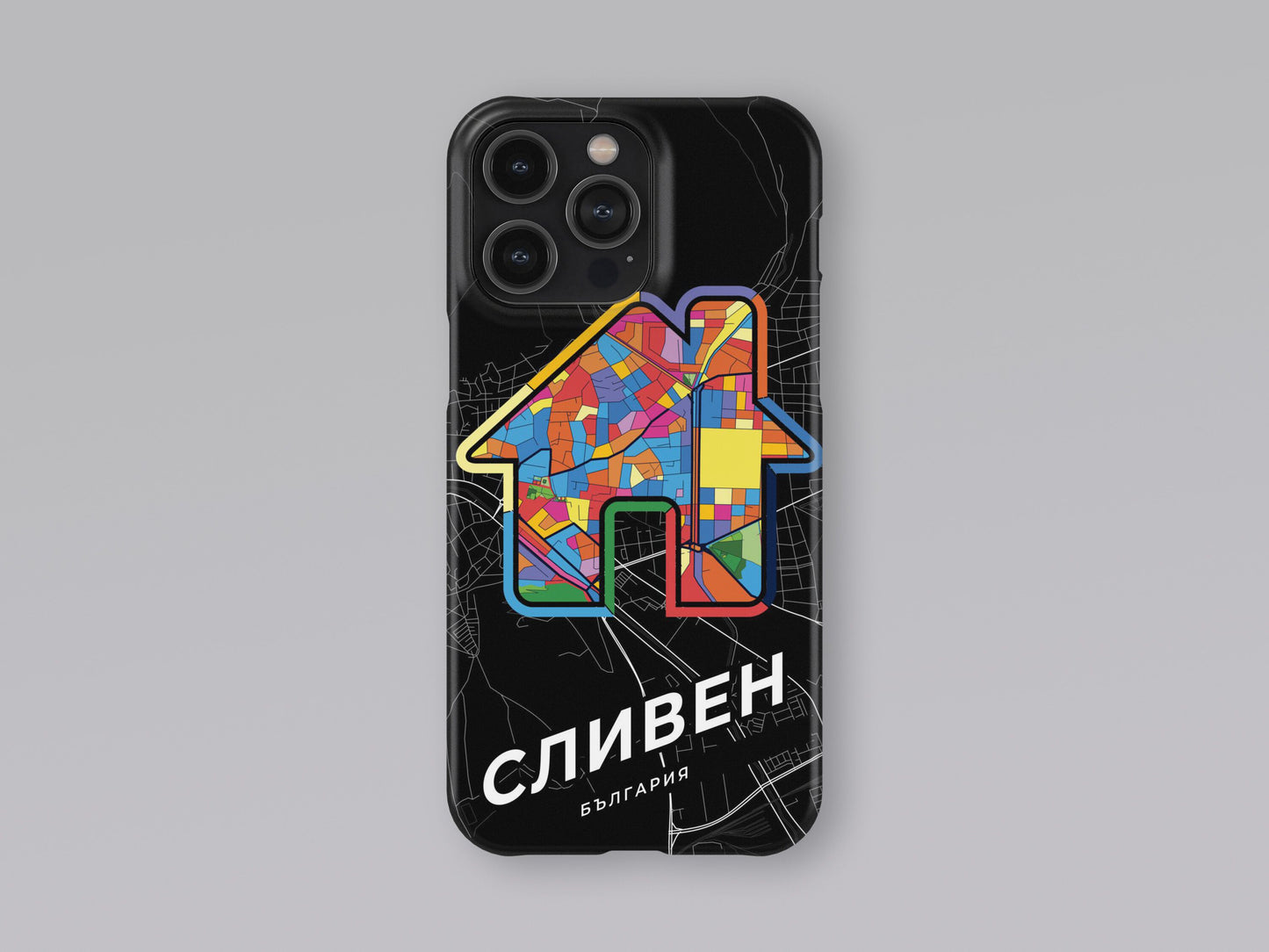 Сливен България slim phone case with colorful icon. Birthday, wedding or housewarming gift. Couple match cases. 3