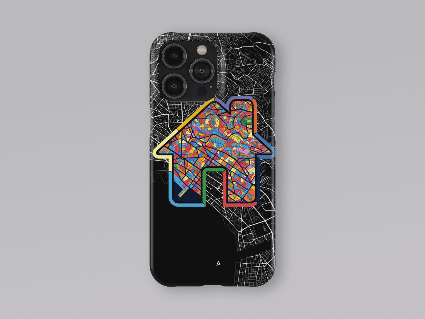 Θεσσαλονικη Ελλαδα slim phone case with colorful icon. Birthday, wedding or housewarming gift. Couple match cases. 3