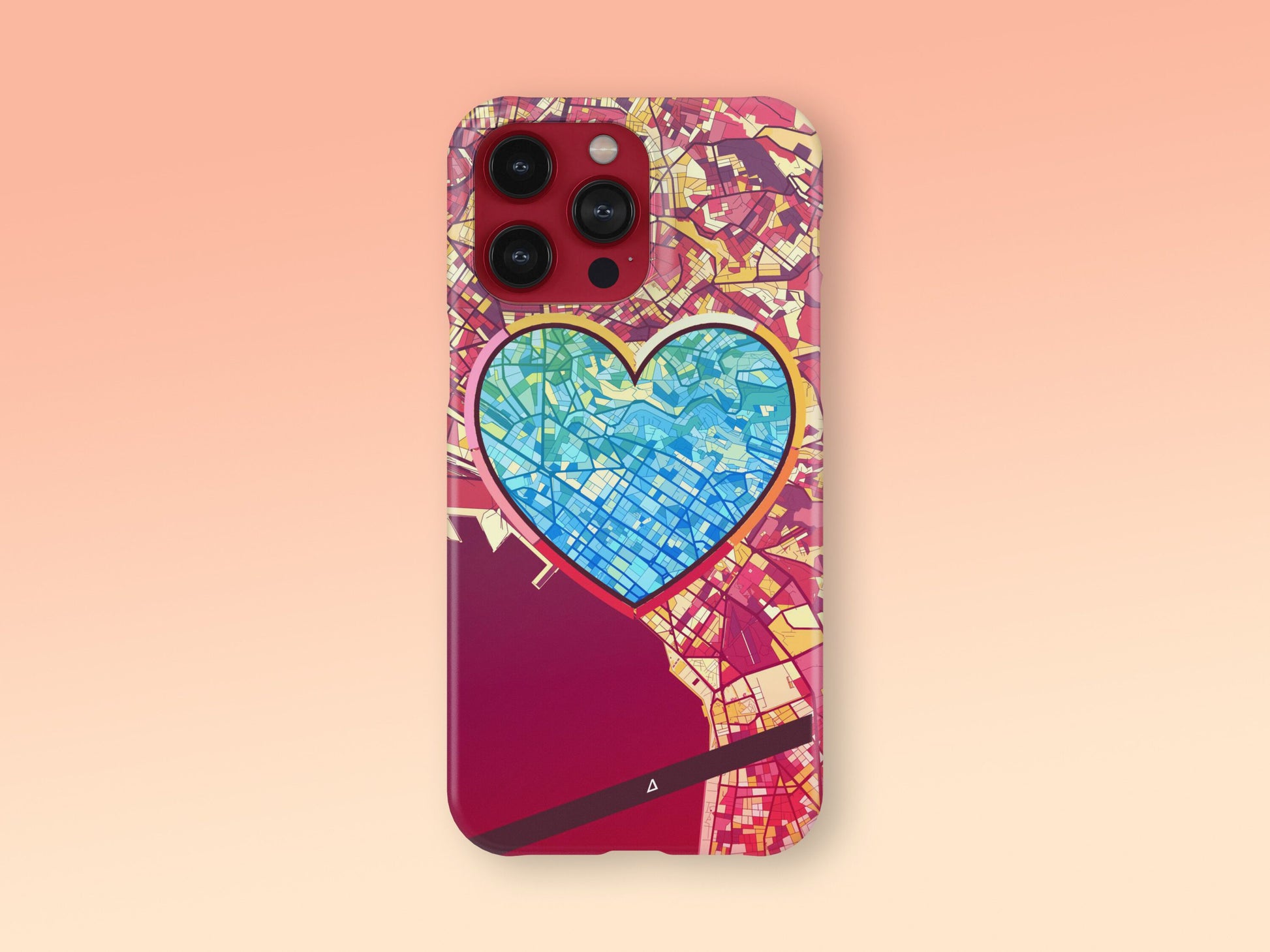 Θεσσαλονικη Ελλαδα slim phone case with colorful icon. Birthday, wedding or housewarming gift. Couple match cases. 2