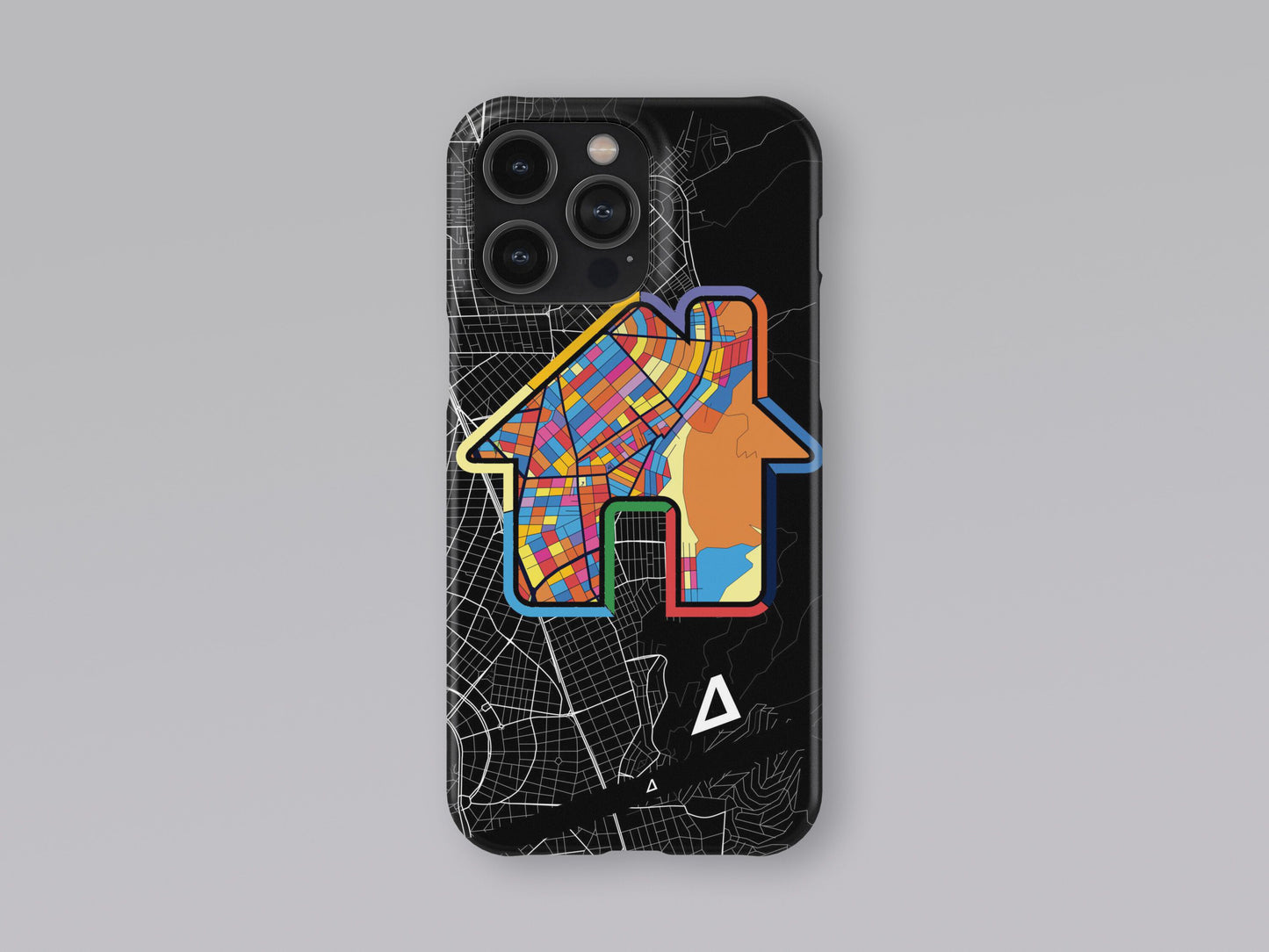 Γλυφαδα Ελλαδα slim phone case with colorful icon. Birthday, wedding or housewarming gift. Couple match cases. 3