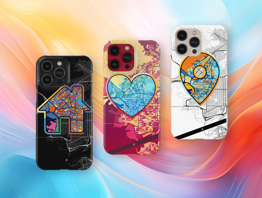 Κερατσινι Ελλαδα slim phone case with colorful icon. Birthday, wedding or housewarming gift. Couple match cases.