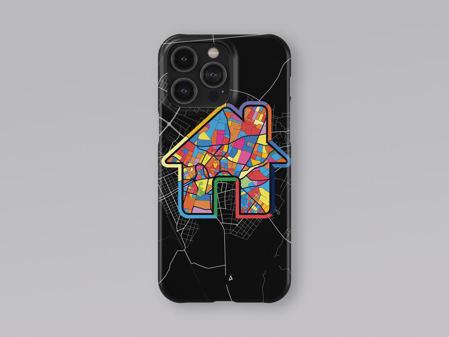 Κομοτηνη Ελλαδα slim phone case with colorful icon. Birthday, wedding or housewarming gift. Couple match cases. 3
