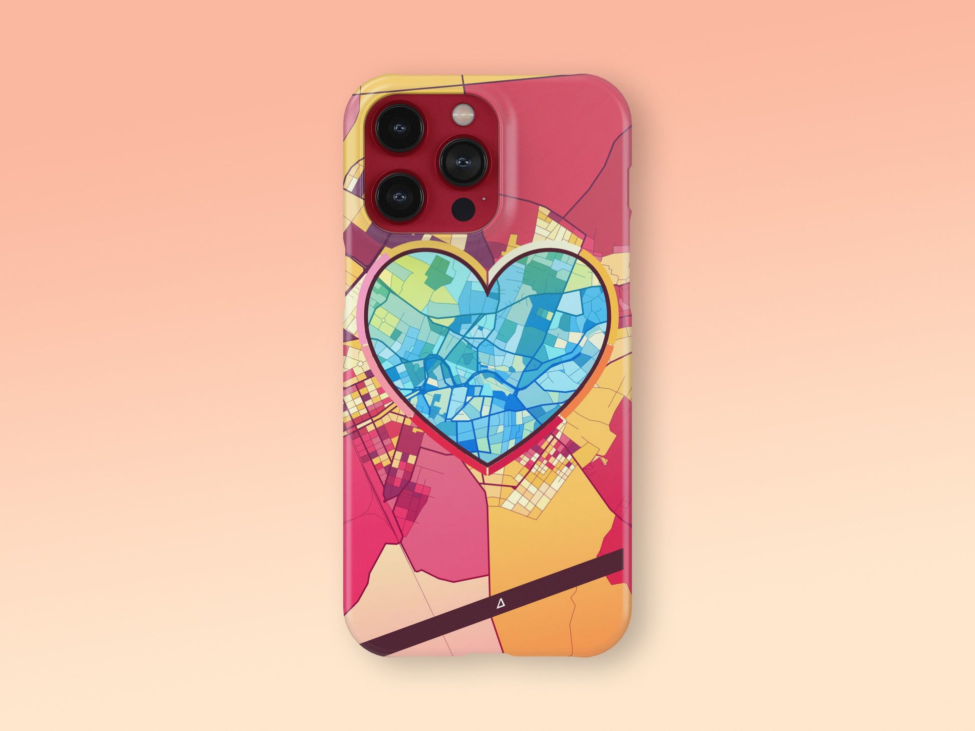 Κομοτηνη Ελλαδα slim phone case with colorful icon. Birthday, wedding or housewarming gift. Couple match cases. 2