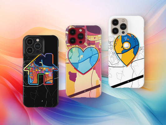 Ρεθυμνο Ελλαδα slim phone case with colorful icon. Birthday, wedding or housewarming gift. Couple match cases.