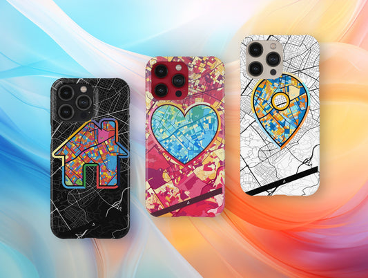 Χολαργος Ελλαδα slim phone case with colorful icon. Birthday, wedding or housewarming gift. Couple match cases.