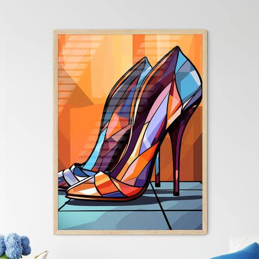 Pair Of High Heeled Shoes Art Print Default Title