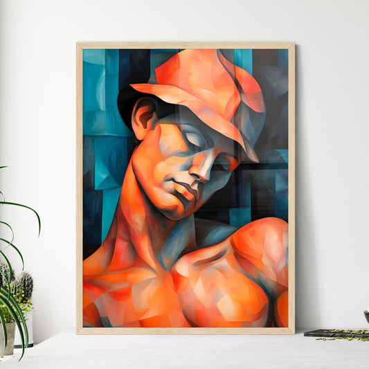 Painting Of A Man Wearing A Hat Art Print Default Title