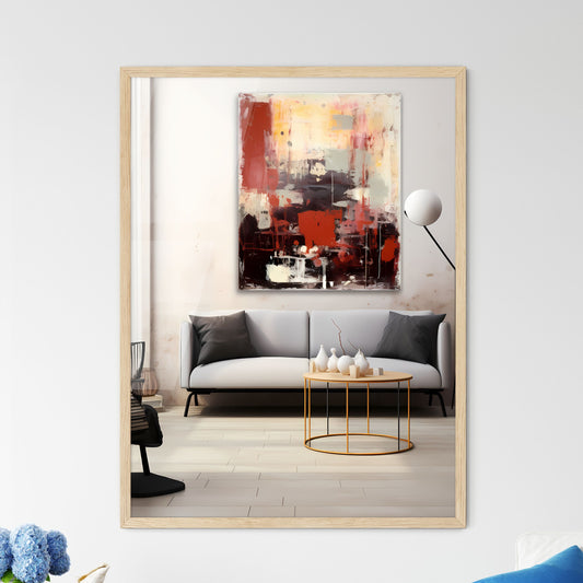 Painting On The Wall Art Print Default Title