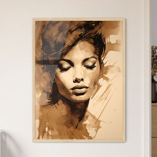 Eva - A Painting Of A Woman's Face Default Title
