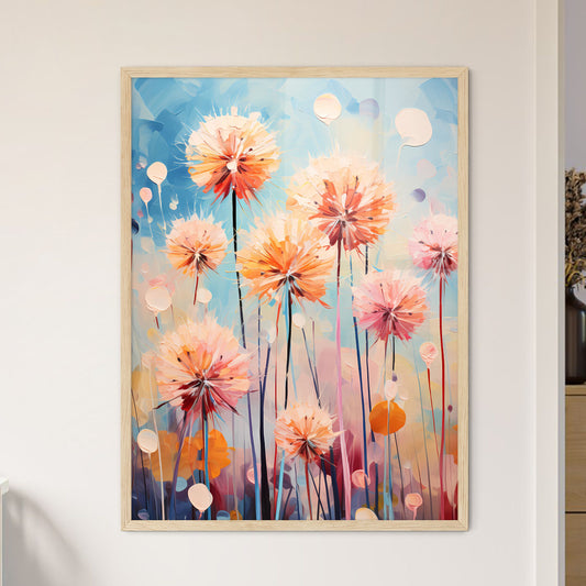 A Painting Of Flowers In A Field Default Title