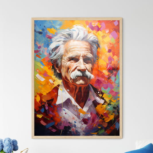 Albert Schweitzer - A Painting Of A Man With A Mustache Default Title