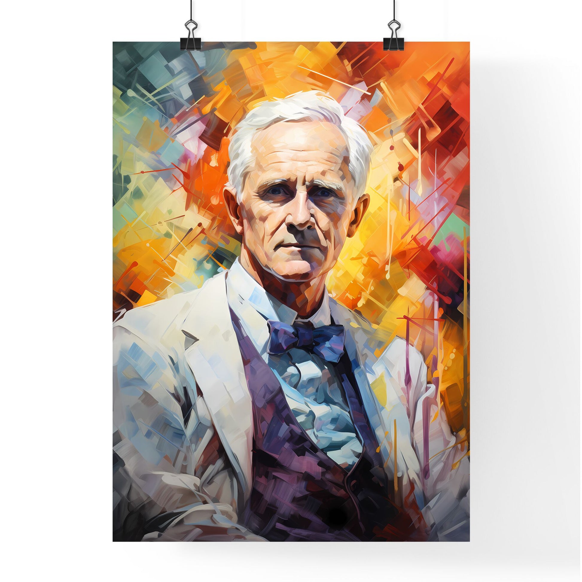 Alexander Fleming - A Painting Of A Man In A Suit Default Title