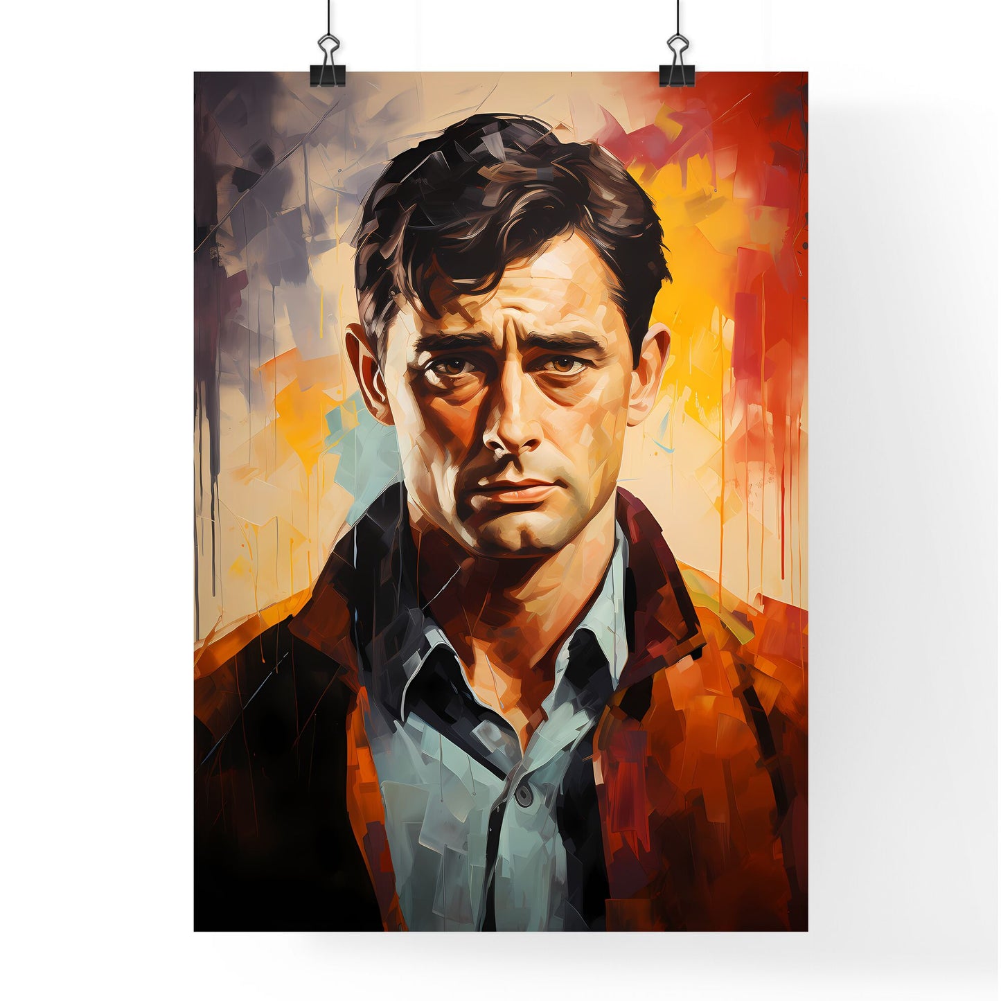 Atticus Finch Gregory Peck - A Painting Of A Man Default Title