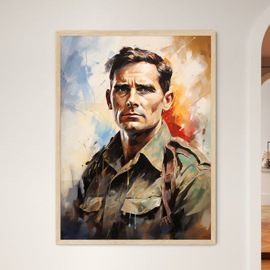 Bernard Montgomery - A Painting Of A Man In A Military Uniform Default Title