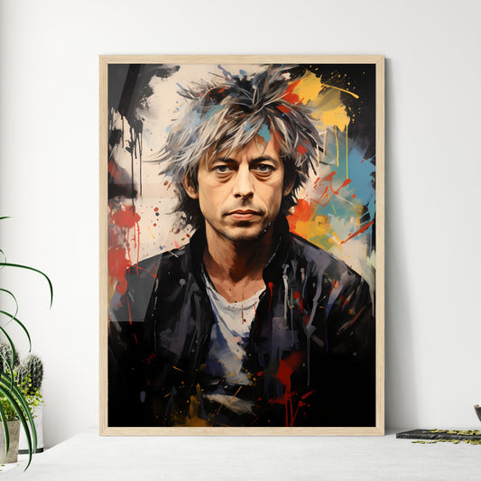 Bob Geldof - A Painting Of A Man With Nice Hair Default Title