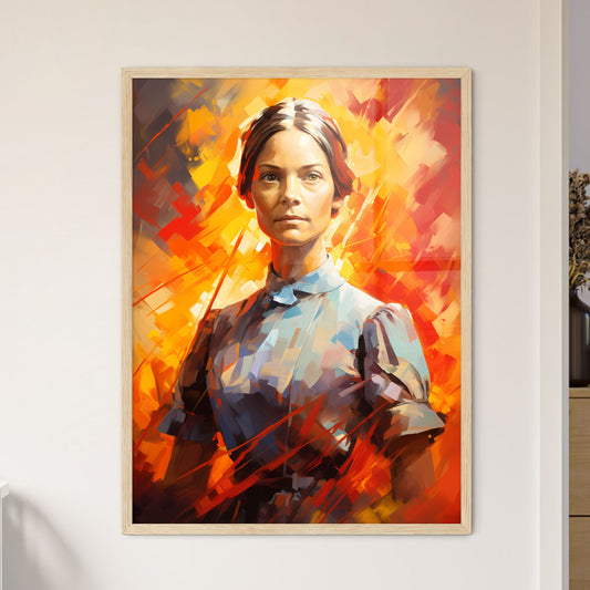Florence Nightingale - A Painting Of A Woman In A Dress Default Title