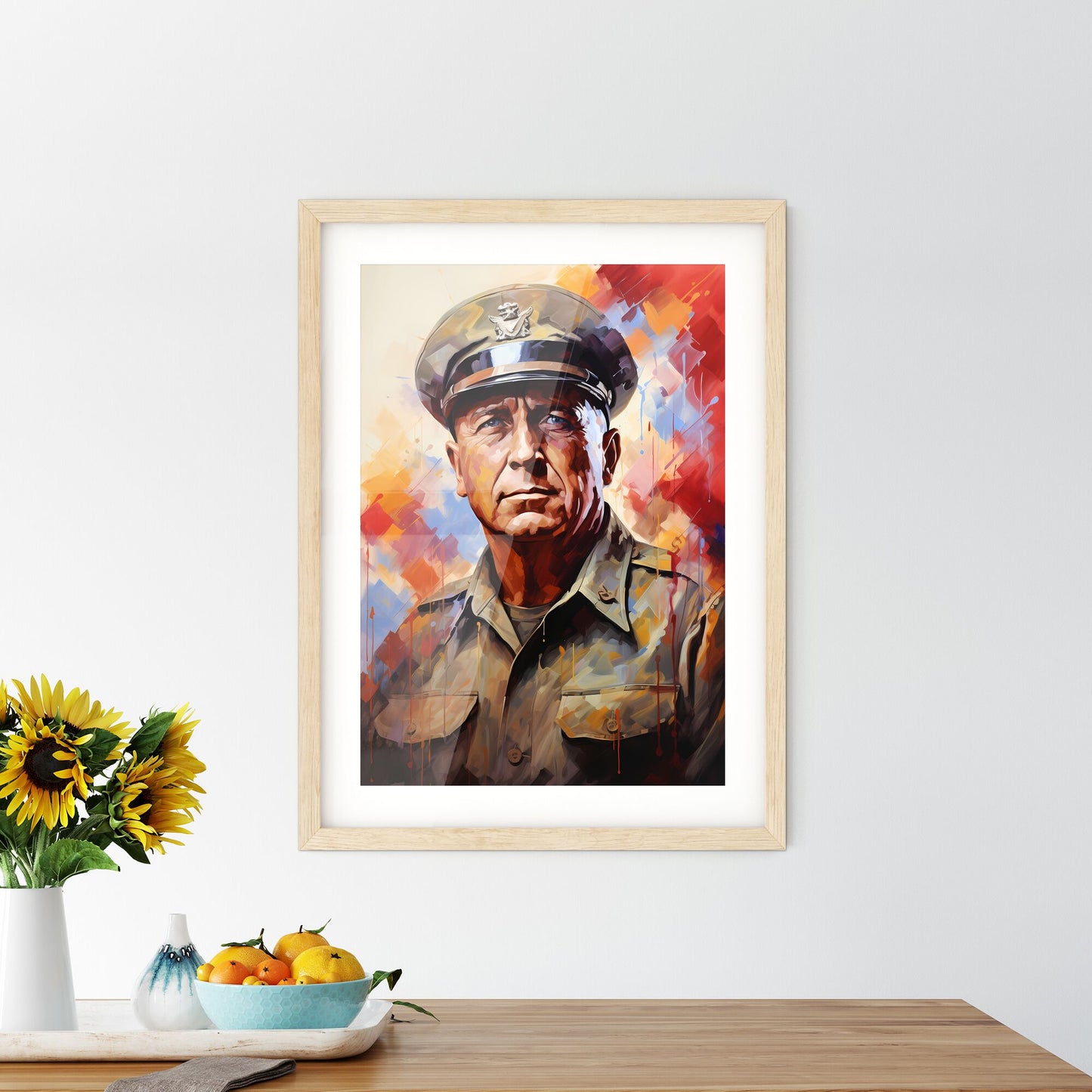 General George Patton - A Man In A Uniform Default Title