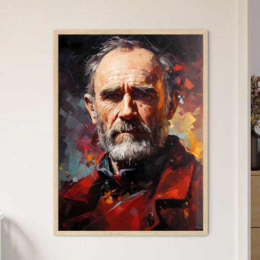 Giuseppe Garibaldi - A Painting Of A Man With A Beard Default Title