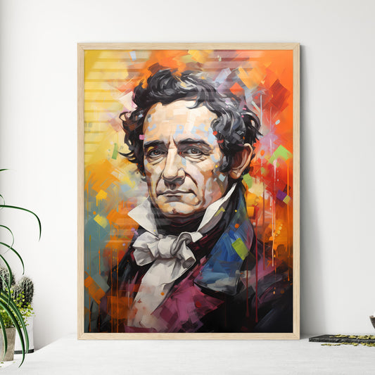 Washington Irving - A Painting Of A Man Default Title