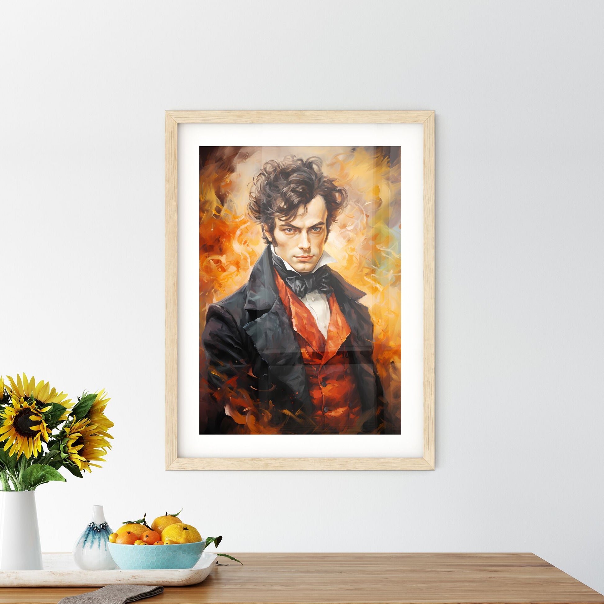 Franz Schubert Austrian Composer - A Man In A Suit Default Title
