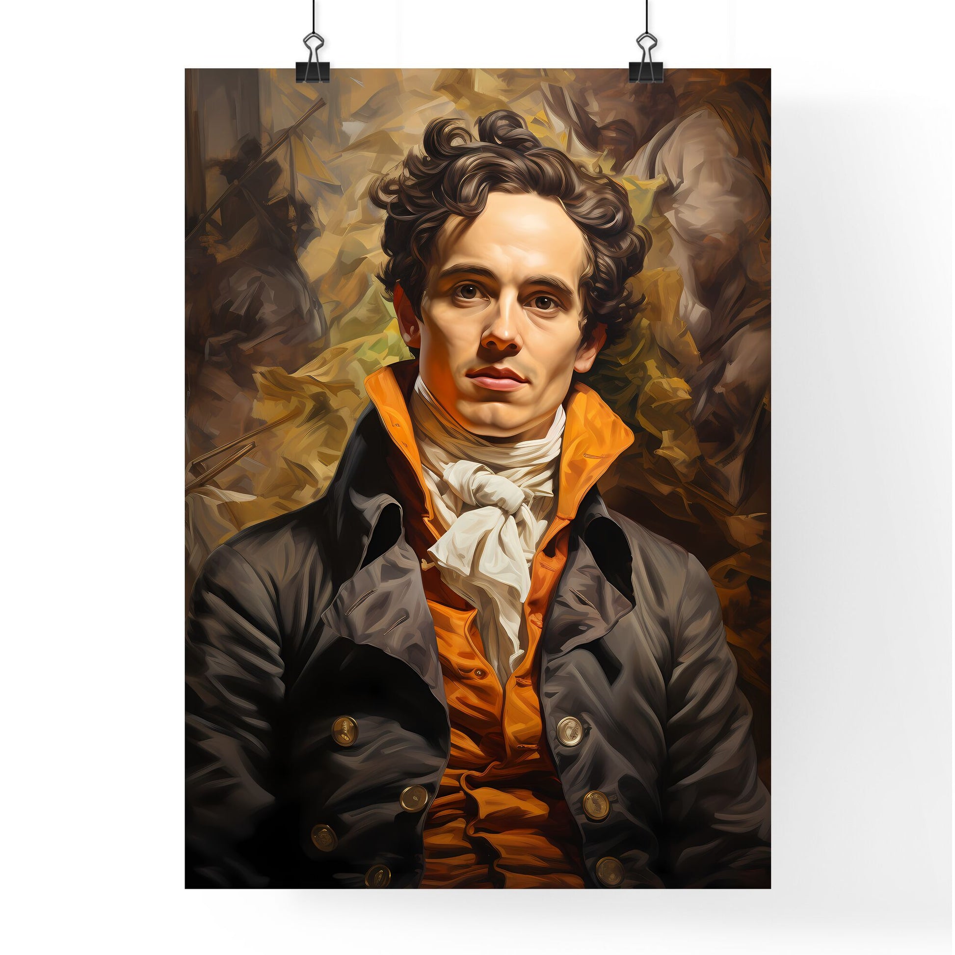 Jakob Ludwig Felix Mendelssohn Bartholdy - A Man In A Coat Default Title