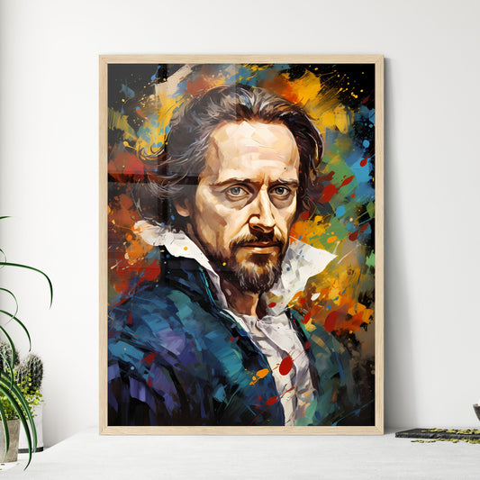 William Shakespeare - A Painting Of A Man With A Beard Default Title