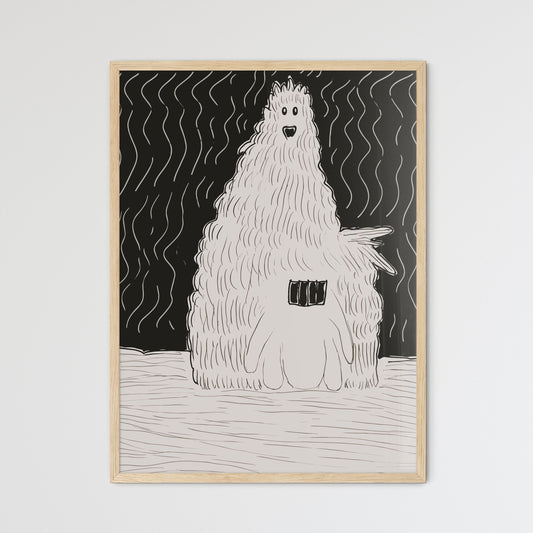 Herkules Poster - A Drawing Of A White Furry Animal Default Title