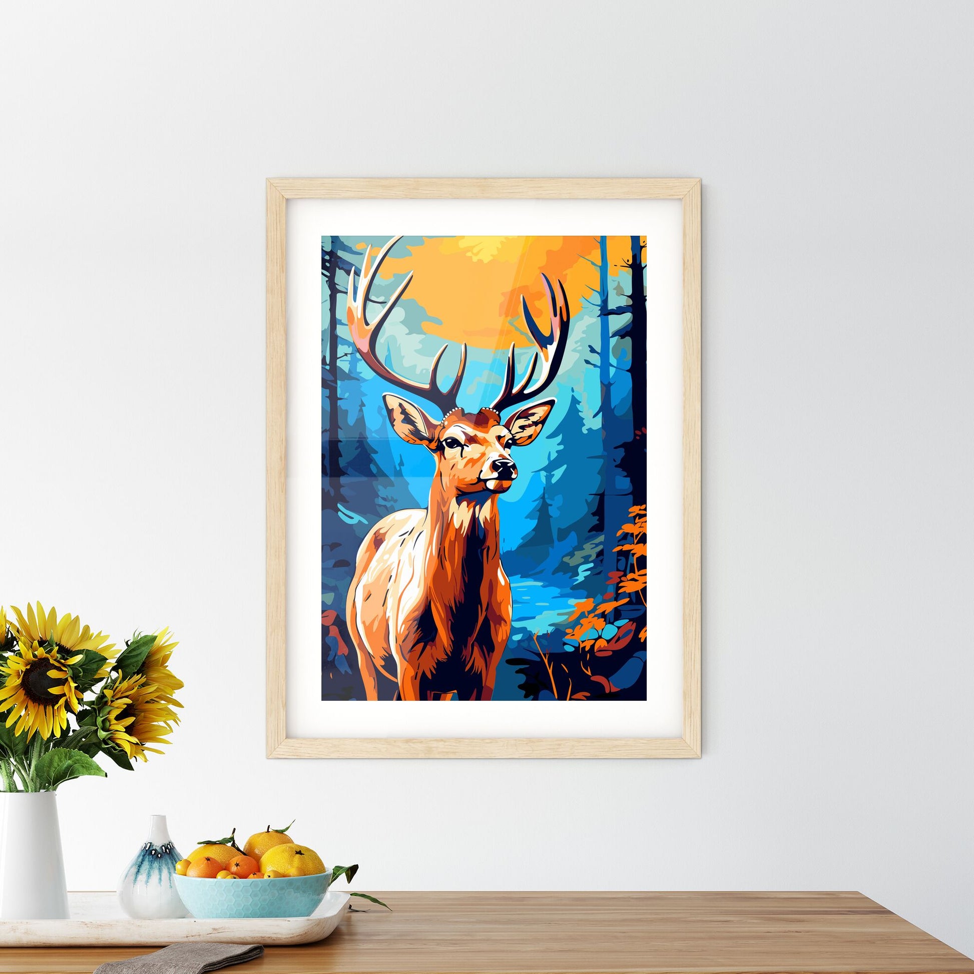 Beautiful Deer - A Deer In The Woods Default Title