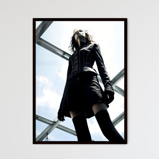 A Poster of full body shot girl - A Woman Standing In A Room Default Title