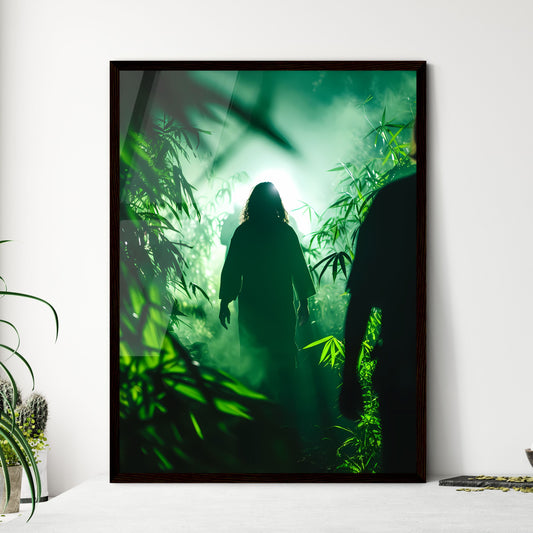 Heroes of the Christian faith, martyrs who gave their lives - Art print of a person standing in a forest Default Title