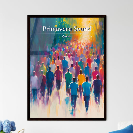 Primavera Sound - Art print of a group of people walking Default Title