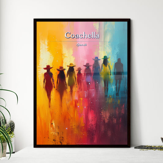 Coachella - Art print of a group of women walking in a row Default Title