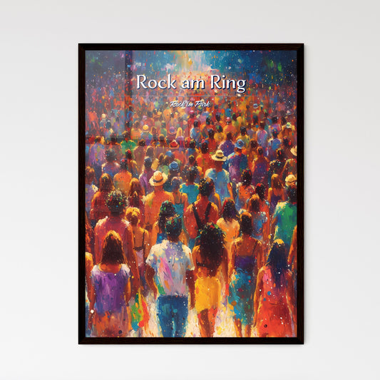 Rock am Ring/Rock im Park - Art print of a group of people walking Default Title