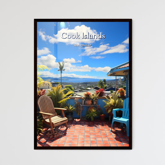 On the roofs of Cook Islands, New Zealand - Art print of a cartoon of a sloth sleeping in the jungle Default Title