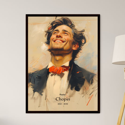Frederic, Chopin, 1810 - 1849, A Poster of a man in a tuxedo smiling Default Title