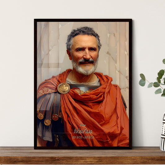 Gaius, Marius, 157 BCE - 86 BCE, A Poster of a man in a garment Default Title