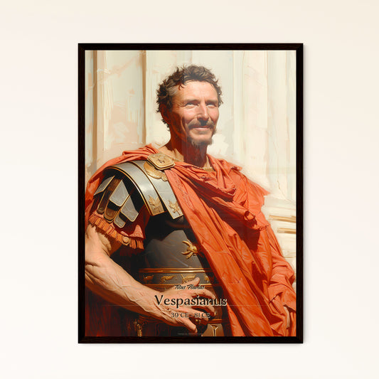 Titus Flavius, Vespasianus, 39 CE - 81 CE, A Poster of a man in a garment Default Title