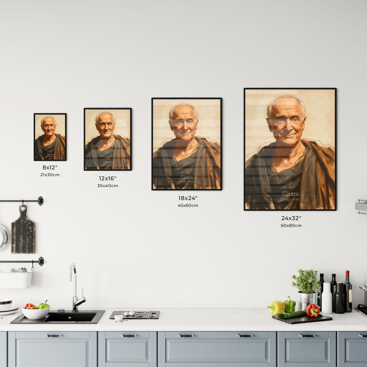 Cicero, 106 BC - 43 BC, A Poster of a man smiling for the camera Default Title