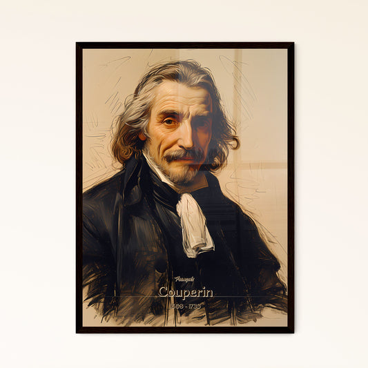 François, Couperin, 1668 - 1733, A Poster of a painting of a man Default Title