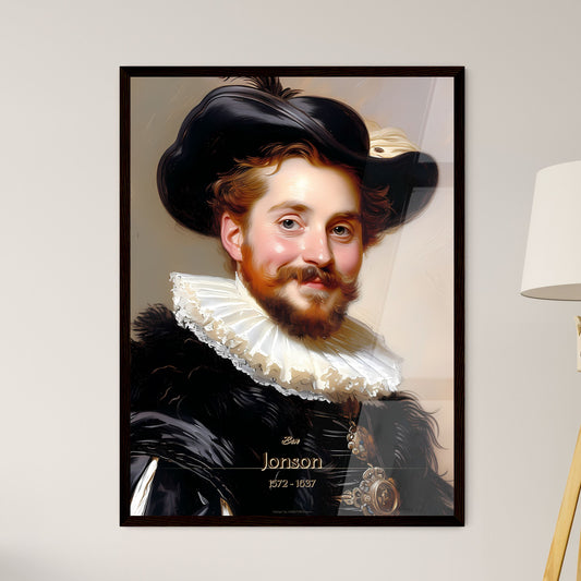 Ben, Jonson, 1572 - 1637, A Poster of a man in a hat Default Title