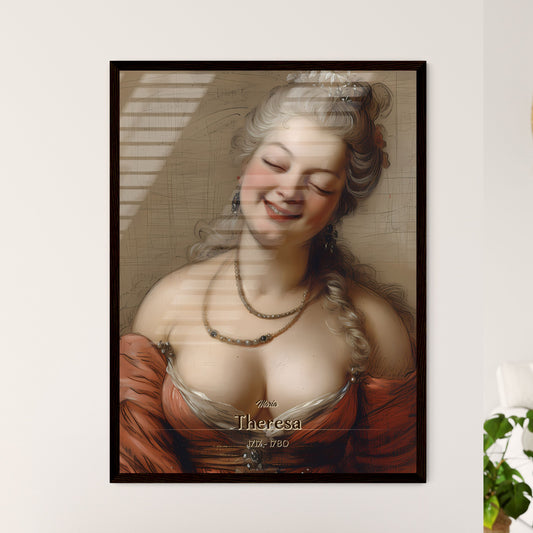 Maria, Theresa, 1717 - 1780, A Poster of a woman with her eyes closed Default Title