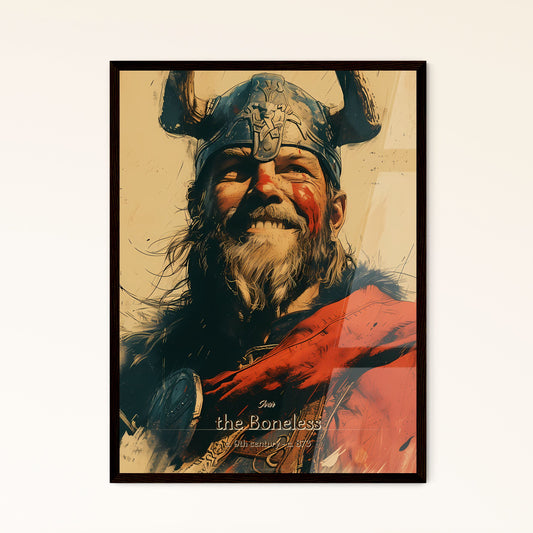 Ivar, the Boneless, c. 9th century - c. 873, A Poster of a man wearing a viking helmet Default Title