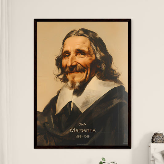 Marin, Mersenne, 1588 - 1648, A Poster of a man with long hair and a beard Default Title
