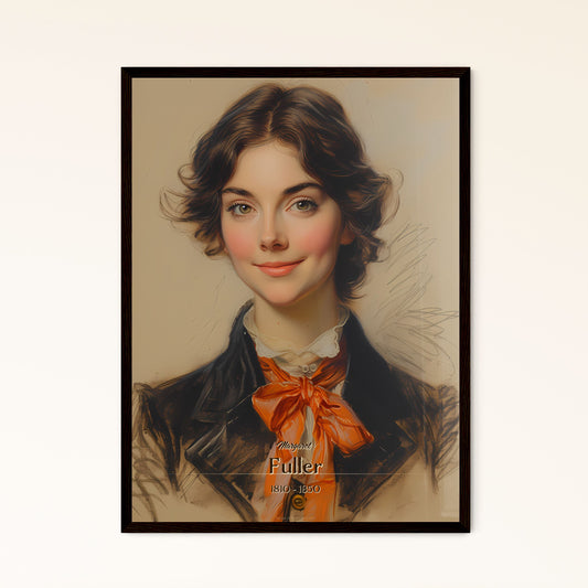 Margaret, Fuller, 1810 - 1850, A Poster of a woman with a bow Default Title