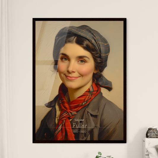 Margaret, Fuller, 1810 - 1850, A Poster of a woman with a scarf around her head Default Title